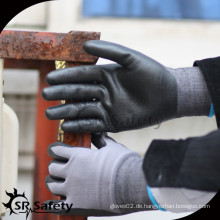 SRSAFETY 15g Nylon &amp; Spandex Nitril Schaum Beschichtung Handschuh Schaum Nitril Handschuhe